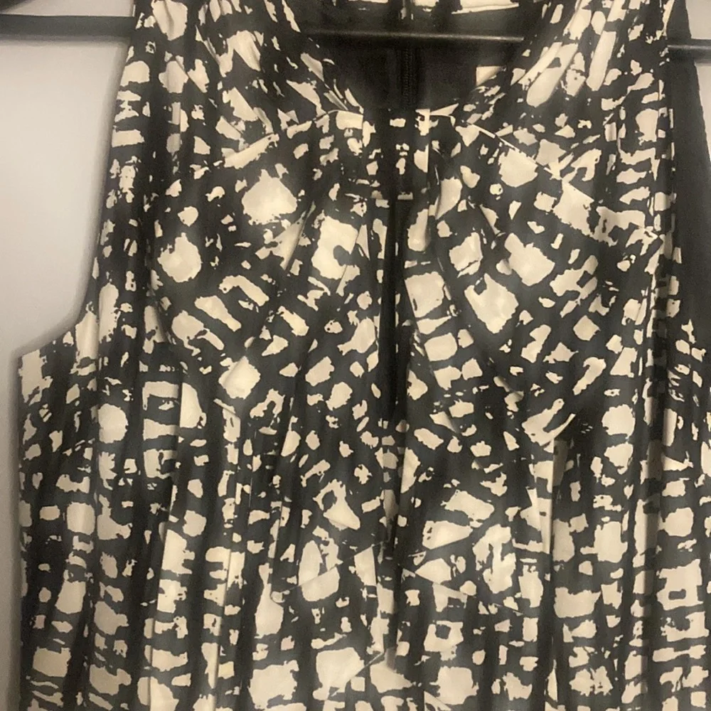 Kate Spade black and white silk dress - Picture 2 of 7